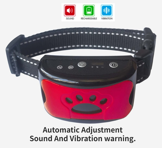 Anti-Bark Training Collar — Ultrasonic + Vibration, No Guesswork